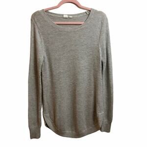 Gap Gray Oversized Tunic Sweater